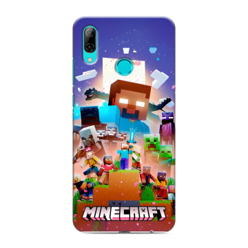 Силиконовый чехол на Huawei P Smart (2019) с принтом Майнкрафт Minecraft Силиконовый чехол на Huawei P Smart (2019) с принтом Майнкрафт Minecraft