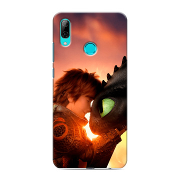 Силиконовый чехол на Huawei P Smart (2019) с принтом Как приручить дракона