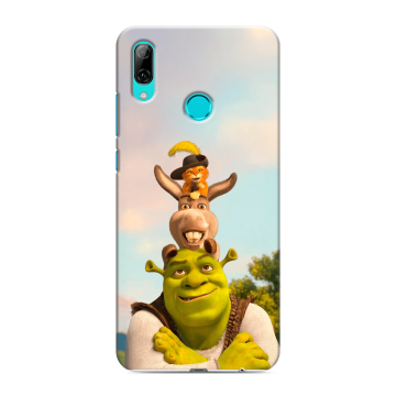 Силиконовый чехол на Huawei P Smart (2019) с принтом Шрек Shrek Силиконовый чехол на Huawei P Smart (2019) с принтом Шрек Shrek