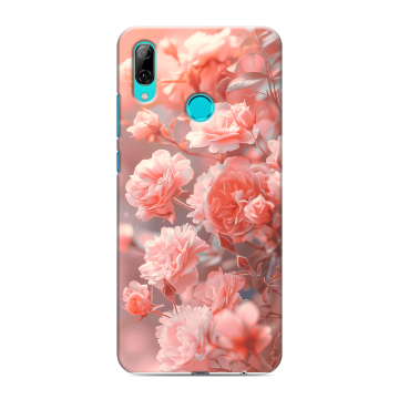 Силиконовый чехол на Huawei P Smart (2019) с принтом Розы цветы Силиконовый чехол на Huawei P Smart (2019) с принтом Розы цветы