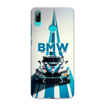 Силиконовый чехол на Huawei P Smart (2019) с принтом БМВ BMW