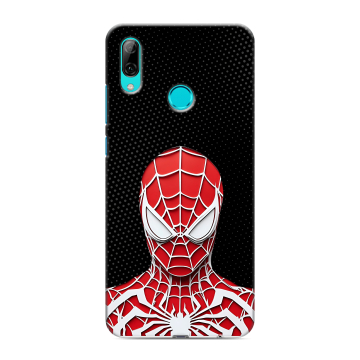 Силиконовый чехол на Huawei P Smart (2019) с принтом человек паук spiderman
