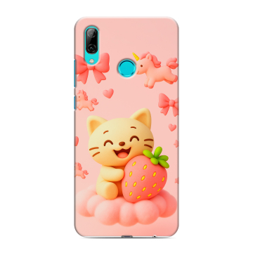 Силиконовый чехол на Huawei P Smart (2019) с принтом для девочек