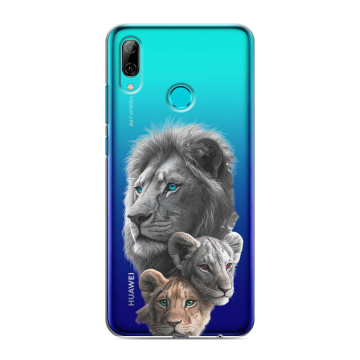 Силиконовый чехол на Huawei P Smart (2019) с принтом Львы Силиконовый чехол на Huawei P Smart (2019) с принтом Львы