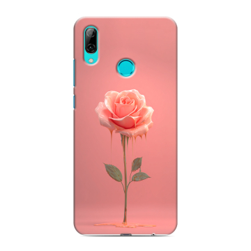 Силиконовый чехол на Huawei P Smart (2019) с принтом Розовая роза Силиконовый чехол на Huawei P Smart (2019) с принтом Розовая роза