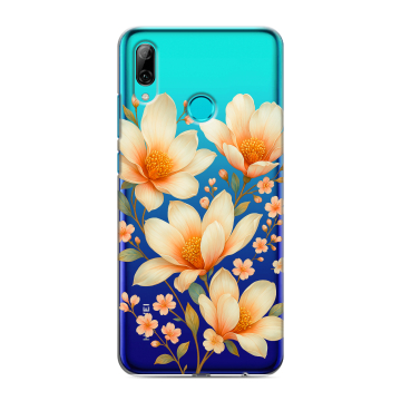 Силиконовый чехол на Huawei P Smart (2019) с принтом Цветы Силиконовый чехол на Huawei P Smart (2019) с принтом Цветы