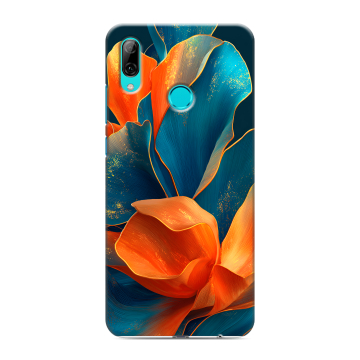 Силиконовый чехол на Huawei P Smart (2019) с принтом Цветы Силиконовый чехол на Huawei P Smart (2019) с принтом Цветы