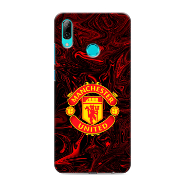 Силиконовый чехол на Huawei P Smart (2019) с принтом Manchester United Силиконовый чехол на Huawei P Smart (2019) с принтом Manchester United