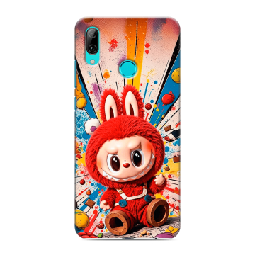 Силиконовый чехол на Huawei P Smart (2019) с принтом Labubu Лабубу Силиконовый чехол на Huawei P Smart (2019) с принтом Labubu Лабубу