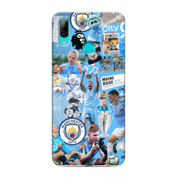 Силиконовый чехол на Huawei P Smart (2019) с принтом Man City Манчестер Сити Силиконовый чехол на Huawei P Smart (2019) с принтом Man City Манчестер Сити