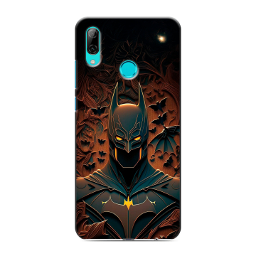 Силиконовый чехол на Huawei P Smart (2019) с принтом Batman Бэтмен Силиконовый чехол на Huawei P Smart (2019) с принтом Batman Бэтмен