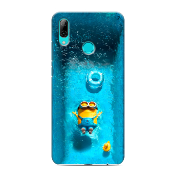 Силиконовый чехол на Huawei P Smart (2019) с принтом Миньоны Силиконовый чехол на Huawei P Smart (2019) с принтом Миньоны