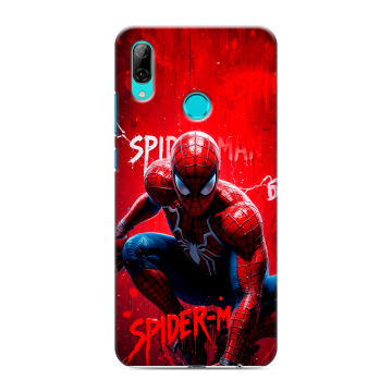 Силиконовый чехол на Huawei P Smart (2019) с принтом Spiderman Человек паук Силиконовый чехол на Huawei P Smart (2019) с принтом Spiderman Человек паук