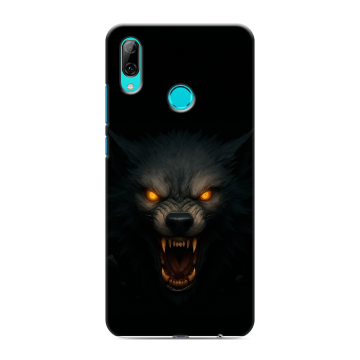Силиконовый чехол на Huawei P Smart (2019) с принтом Волк Силиконовый чехол на Huawei P Smart (2019) с принтом Волк
