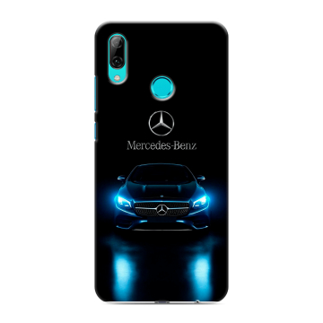 Силиконовый чехол на Huawei P Smart (2019) с принтом Mercedes Мерседес Силиконовый чехол на Huawei P Smart (2019) с принтом Mercedes Мерседес