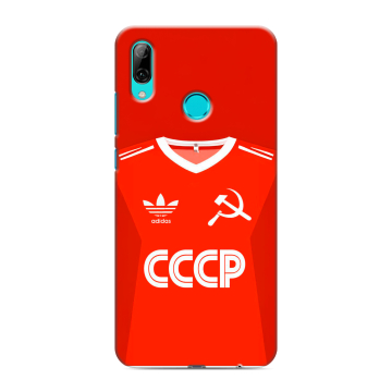 Силиконовый чехол на Huawei P Smart (2019) с принтом Флаг Герб СССР Силиконовый чехол на Huawei P Smart (2019) с принтом Флаг Герб СССР