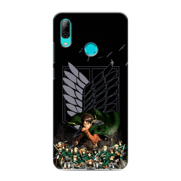 Силиконовый чехол на Huawei P Smart (2019) с принтом Атака титанов Силиконовый чехол на Huawei P Smart (2019) с принтом Атака титанов