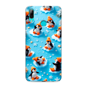 Силиконовый чехол на Huawei P Smart (2019) с принтом Новый год Силиконовый чехол на Huawei P Smart (2019) с принтом Новый год