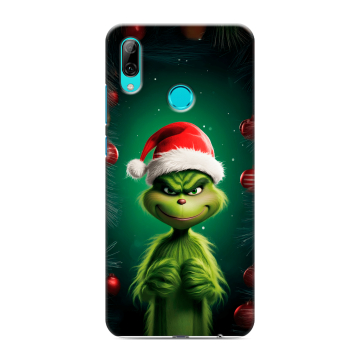 Силиконовый чехол на Huawei P Smart (2019) с принтом Гринч Новый год Рождество Силиконовый чехол на Huawei P Smart (2019) с принтом Гринч Новый год Рождество