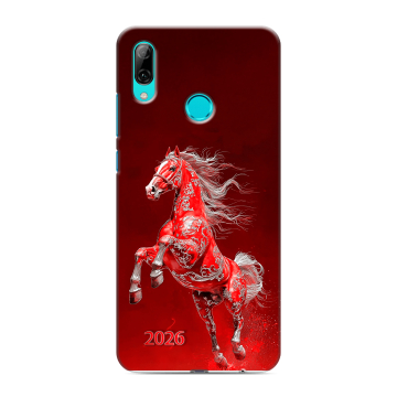 Силиконовый чехол на Huawei P Smart (2019) с принтом Новый год Силиконовый чехол на Huawei P Smart (2019) с принтом Новый год
