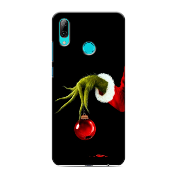 Силиконовый чехол на Huawei P Smart (2019) с принтом Новый год Гринч Силиконовый чехол на Huawei P Smart (2019) с принтом Новый год Гринч