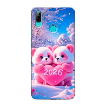 Силиконовый чехол на Huawei P Smart (2019) с принтом Новый год Силиконовый чехол на Huawei P Smart (2019) с принтом Новый год