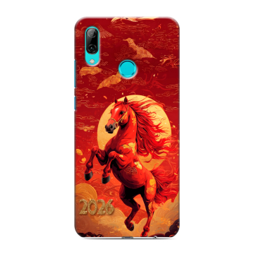 Силиконовый чехол на Huawei P Smart (2019) с принтом Новый год Силиконовый чехол на Huawei P Smart (2019) с принтом Новый год