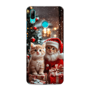Силиконовый чехол на Huawei P Smart (2019) с принтом Новый год Силиконовый чехол на Huawei P Smart (2019) с принтом Новый год