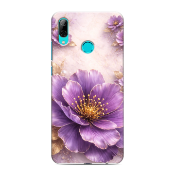 Силиконовый чехол на Huawei P Smart (2019) с принтом женский