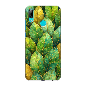 Силиконовый чехол на Huawei P Smart (2019) с принтом женский
