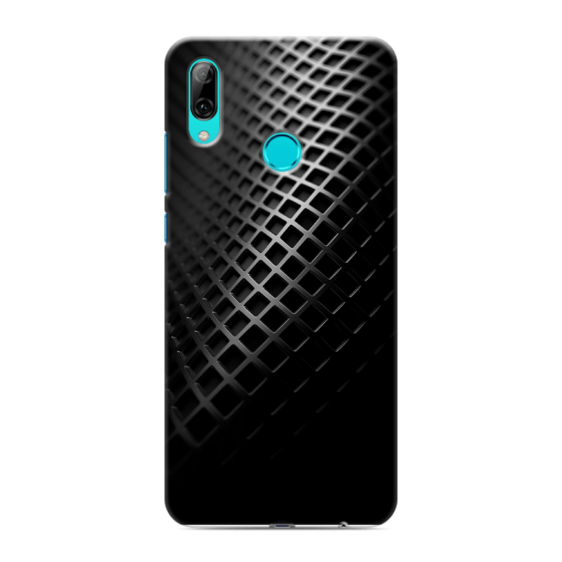 Силиконовый чехол на Huawei P Smart (2019) с принтом Текстура металла Силиконовый чехол на Huawei P Smart (2019) с принтом Текстура металла