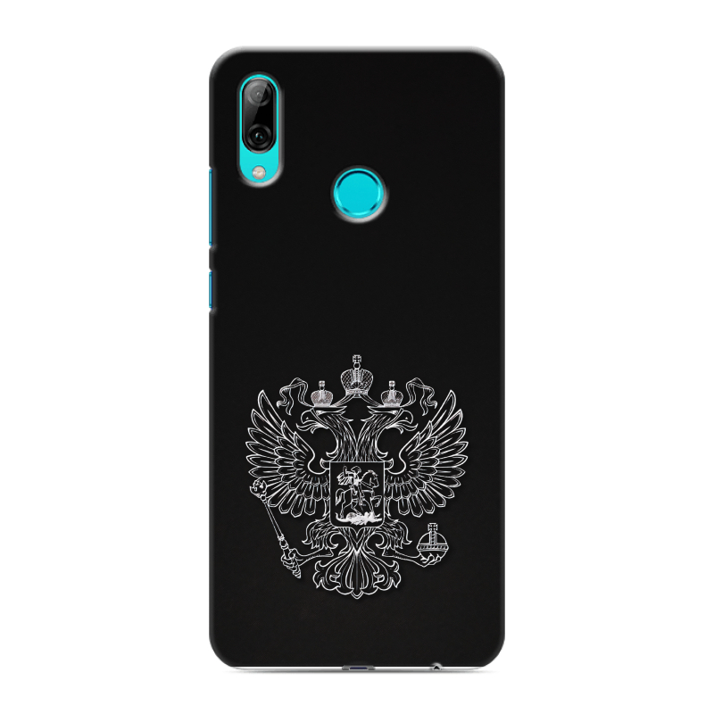 Силиконовый чехол на Huawei P Smart (2019) с принтом Герб России Силиконовый чехол на Huawei P Smart (2019) с принтом Герб России