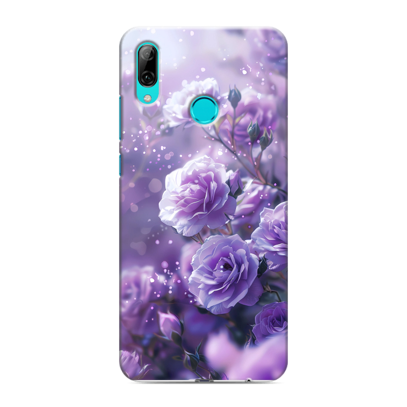 Силиконовый чехол на Huawei P Smart (2019) с принтом Розы цветы Силиконовый чехол на Huawei P Smart (2019) с принтом Розы цветы