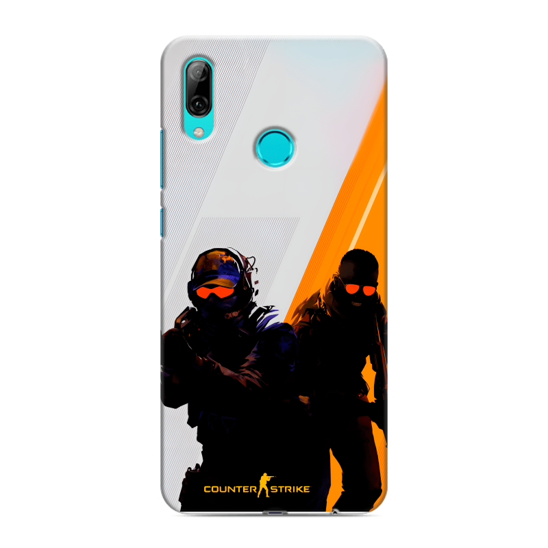 Силиконовый чехол на Huawei P Smart (2019) с принтом Контер страйк Counter strike Силиконовый чехол на Huawei P Smart (2019) с принтом Контер страйк Counter strike