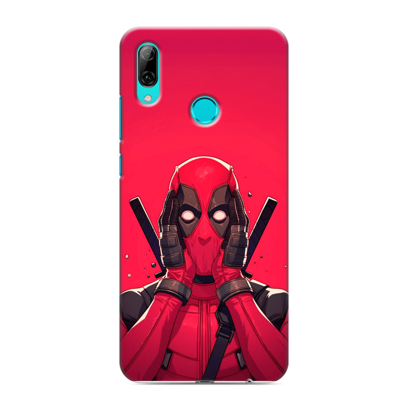 Силиконовый чехол на Huawei P Smart (2019) с принтом Дедпул Deadpool Силиконовый чехол на Huawei P Smart (2019) с принтом Дедпул Deadpool