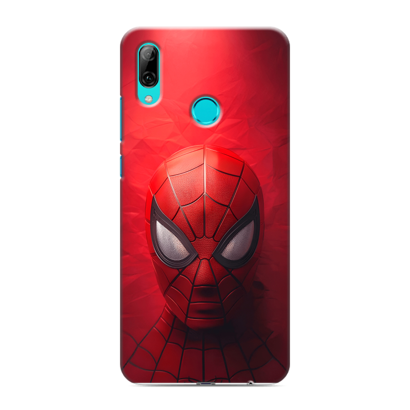 Силиконовый чехол на Huawei P Smart (2019) с принтом Spiderman Человек паук Силиконовый чехол на Huawei P Smart (2019) с принтом Spiderman Человек паук