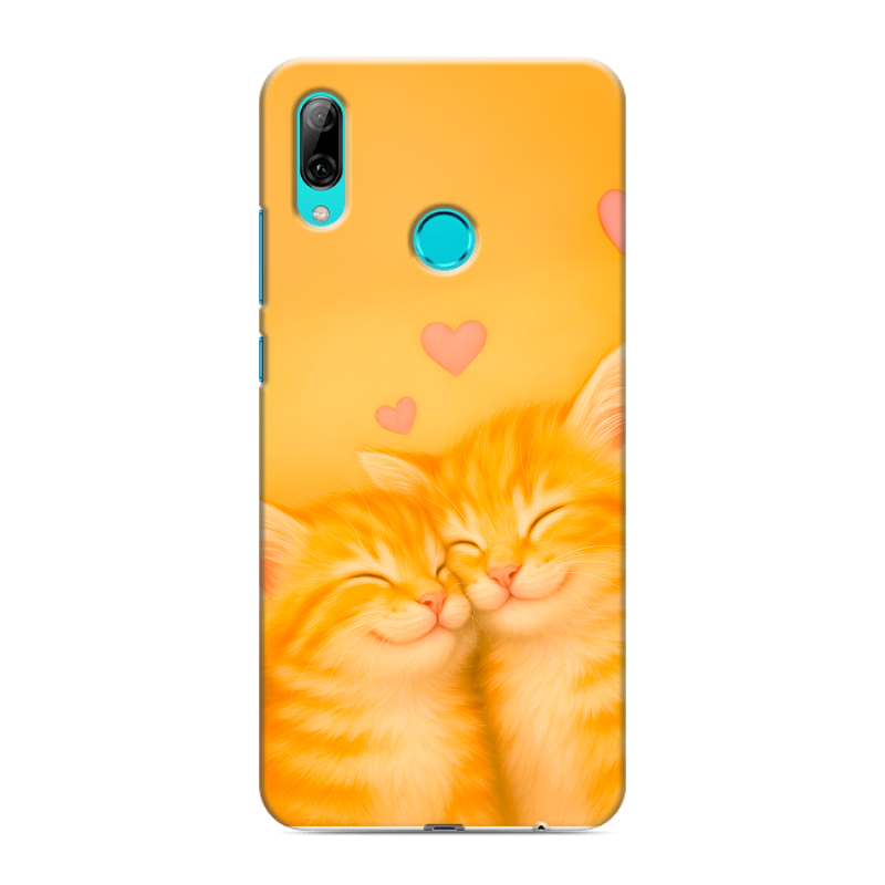 Силиконовый чехол на Huawei P Smart (2019) с принтом Милые котята Силиконовый чехол на Huawei P Smart (2019) с принтом Милые котята