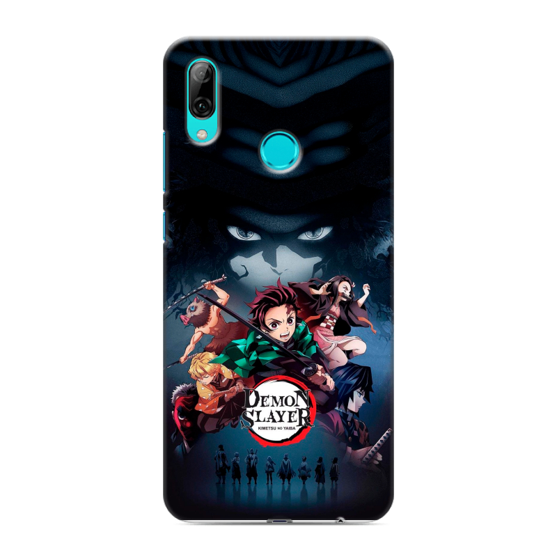 Силиконовый чехол на Huawei P Smart (2019) с принтом Demon Slayer Клинок рассекающий демонов Силиконовый чехол на Huawei P Smart (2019) с принтом Demon Slayer Клинок рассекающий демонов