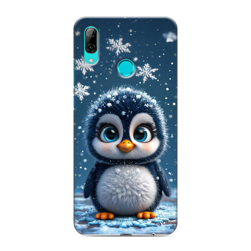 Силиконовый чехол на Huawei P Smart (2019) с принтом Новый год Силиконовый чехол на Huawei P Smart (2019) с принтом Новый год