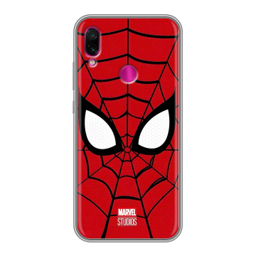 Силиконовый чехол на Xiaomi RedMi Note 7 с принтом человек паук spiderman