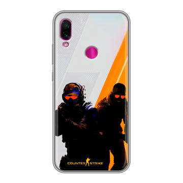 Силиконовый чехол на Xiaomi RedMi Note 7 с принтом Контер страйк Counter strike Силиконовый чехол на Xiaomi RedMi Note 7 с принтом Контер страйк Counter strike