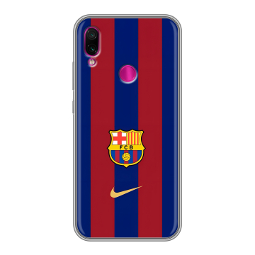 Силиконовый чехол на Xiaomi RedMi Note 7 с принтом Барселона Barcelona Силиконовый чехол на Xiaomi RedMi Note 7 с принтом Барселона Barcelona
