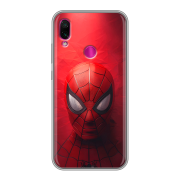 Силиконовый чехол на Xiaomi RedMi Note 7 с принтом Spiderman Человек паук