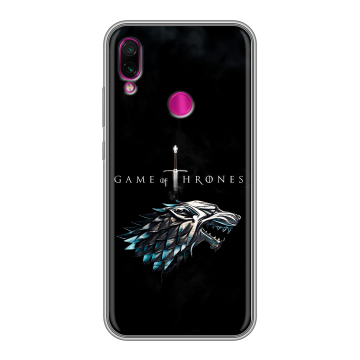 Силиконовый чехол на Xiaomi RedMi Note 7 с принтом Игра Престолов Game Thrones