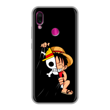 Силиконовый чехол на Xiaomi RedMi Note 7 с принтом One Piece Ван Пис