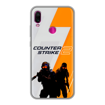 Силиконовый чехол на Xiaomi RedMi Note 7 с принтом Counter Strike Силиконовый чехол на Xiaomi RedMi Note 7 с принтом Counter Strike