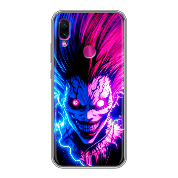 Силиконовый чехол на Xiaomi RedMi Note 7 с принтом Death note Тетрадь смерти Силиконовый чехол на Xiaomi RedMi Note 7 с принтом Death note Тетрадь смерти