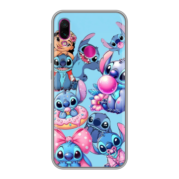 Силиконовый чехол на Xiaomi RedMi Note 7 с принтом Лило и Стич Силиконовый чехол на Xiaomi RedMi Note 7 с принтом Лило и Стич