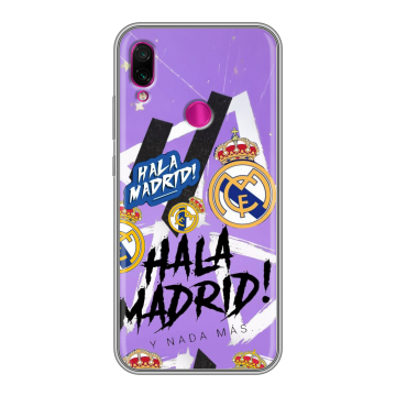Силиконовый чехол на Xiaomi RedMi Note 7 с принтом Real Madrid Реал Мадрид Силиконовый чехол на Xiaomi RedMi Note 7 с принтом Real Madrid Реал Мадрид