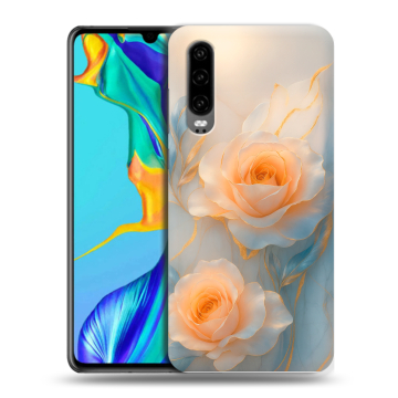 Силиконовый чехол на Huawei P30 с принтом Женский Силиконовый чехол на Huawei P30 с принтом Женский